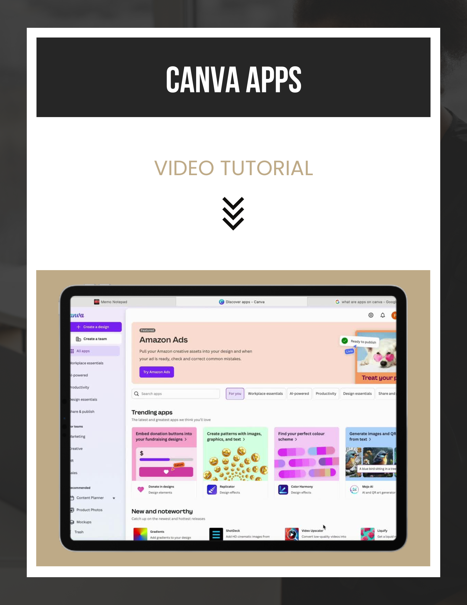 Canva Crash Course for Beginners: Learn by Watching & Doing | Clickiby / Digital course